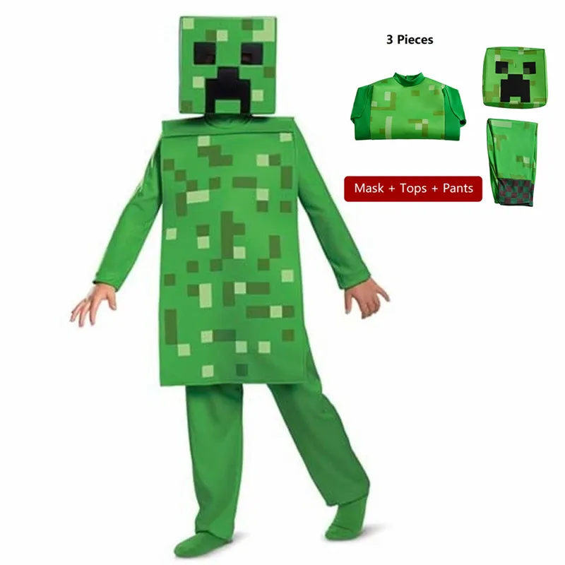 Лидер продаж детский армированный костюм Шахта со стразами персонажа игры для