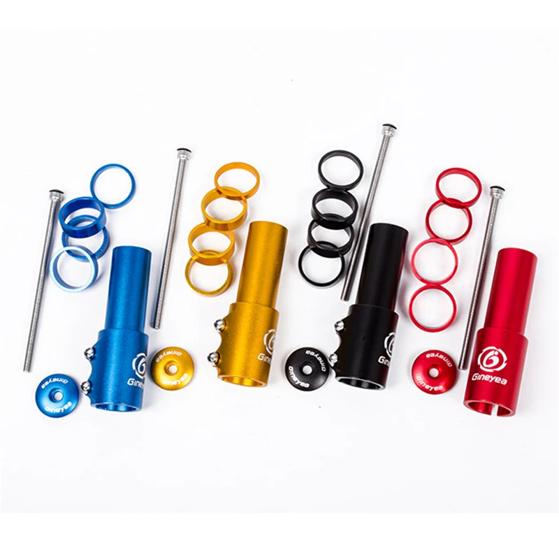 

MTB Bicycle Mountain Bike Handlebar Fork Stem Riser Rise Up Extender Extension Heads Adaptor Durable