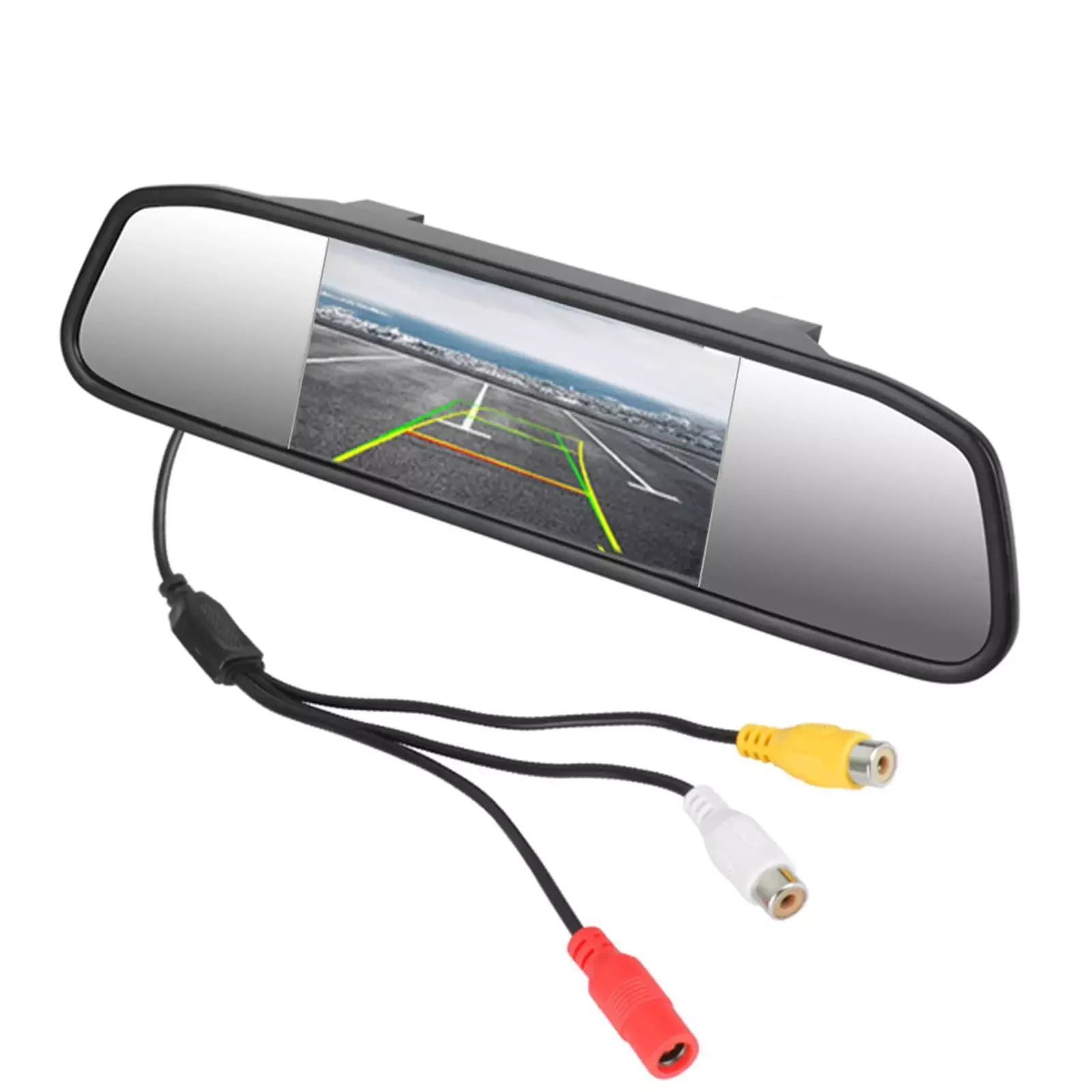 

NEW2023 4.3 Inch /5 Inch Car Display Color Monitor HD Video Auto Rearview Mirror Monitor Mirror Display Rearview Reversing Car P