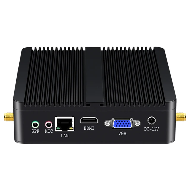 Mini PC Intel Core i7 4500U i5 4200U Gigabit Ethernet HDMI VGA Display 6/8x USB Ports Support WiFi 2