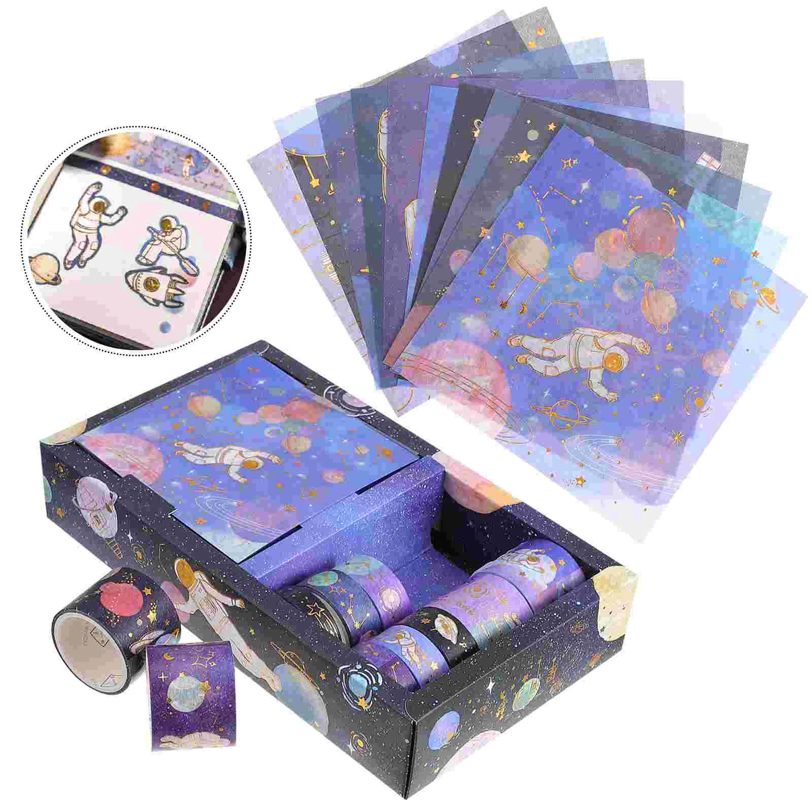 

1 Box Premium Beautiful Delicate Creative Washi Masking Tape Washi Masking Sticker Washi Sticker Tape Set
