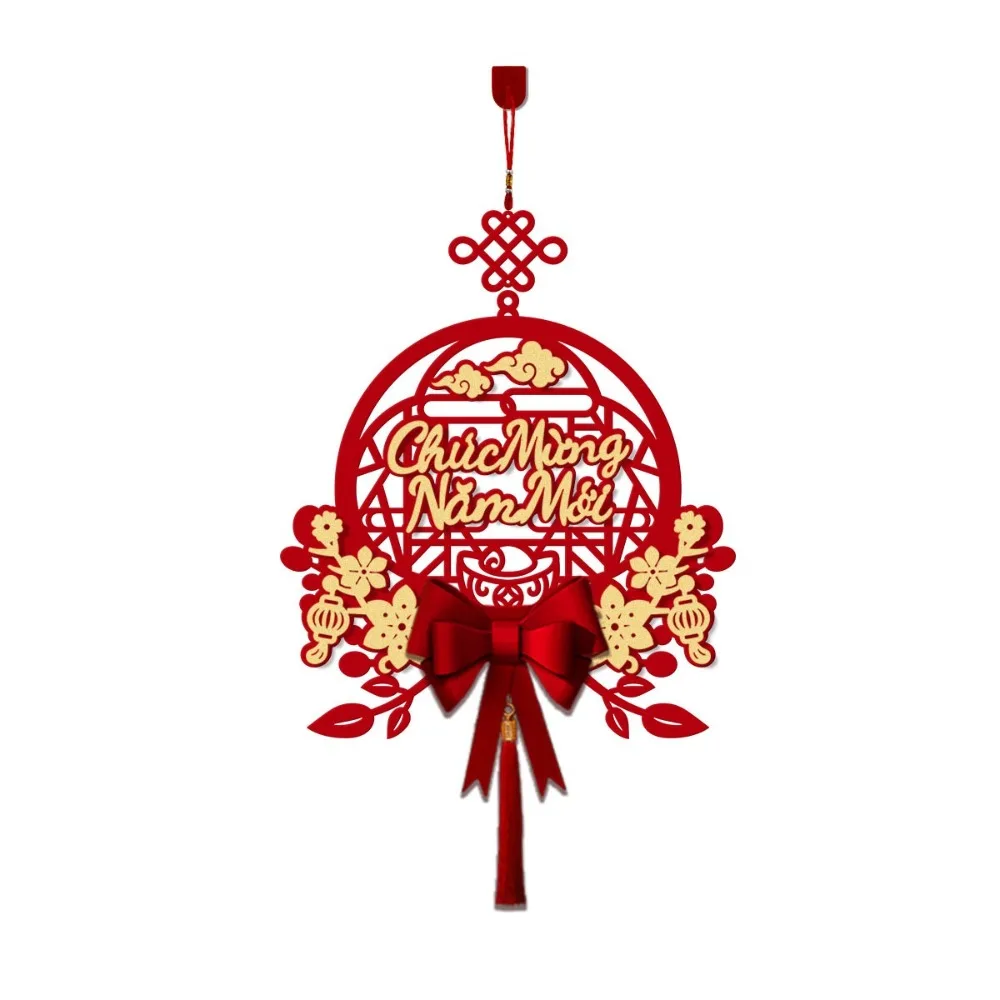 Вьетнамский лунный новогодний кулон-тет с кисточкой традиционный весенний