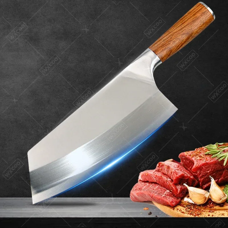 Многофункциональные кухонные ножи острый нож для мяса ручной кованый из