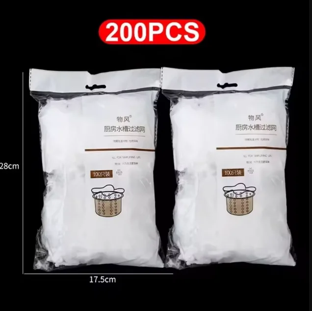 

Одноразовые фильтры-сетки для раковины