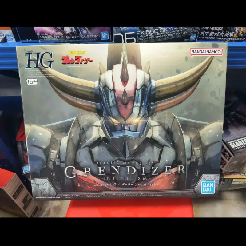 Фото Bandai Hg 1/144 Great Mazinger Infinity Mazinger Z Grenizer Mazinkaiser Infinitism Аниме Фигурки Сборная модель Gk Подарки №4