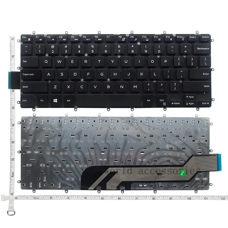 Новая английская клавиатура с подсветкой для ноутбука Dell Inspiron 15 5568 7569 7579 7378 7368 2-в-1