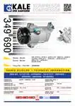 

349690 for air conditioning compressor ASTRA G ASTRA H MERIVA A ZAFIRA B Z16XEP [5PK V]