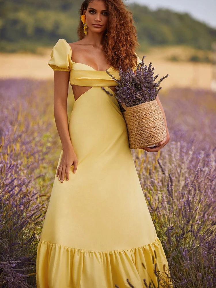 

Женское платье с V-образным вырезом, с коротким рукавом