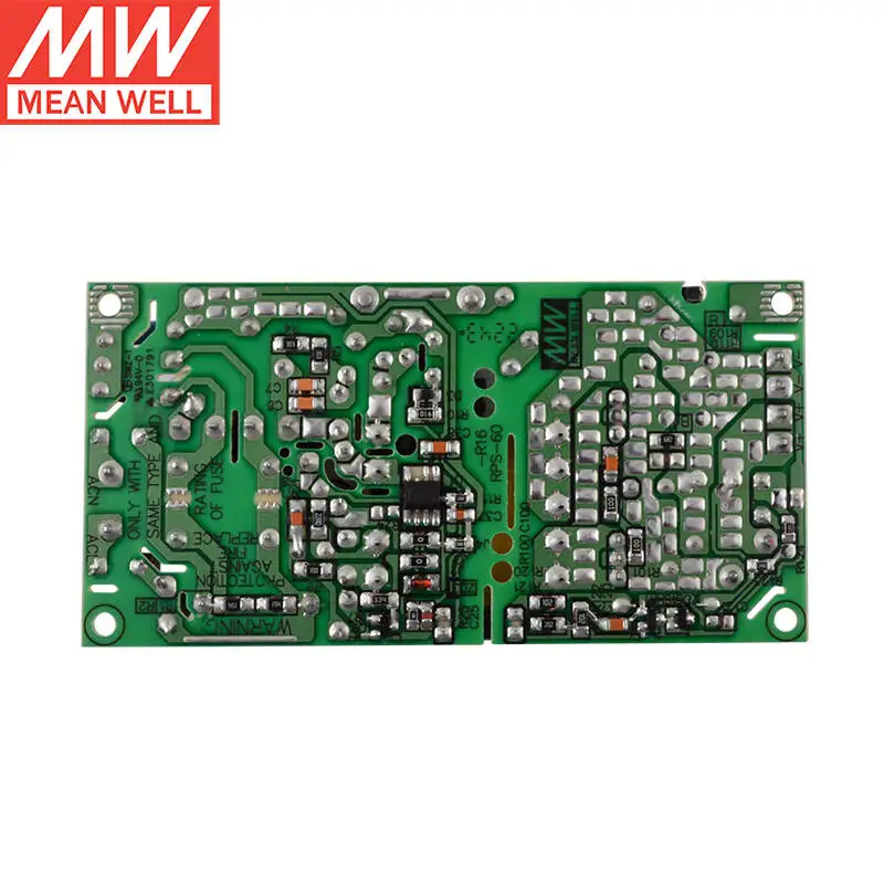 Надежный зеленый медицинский импульсный источник питания MEAN WELL RPS-60-24 24 в 2 5 а типа