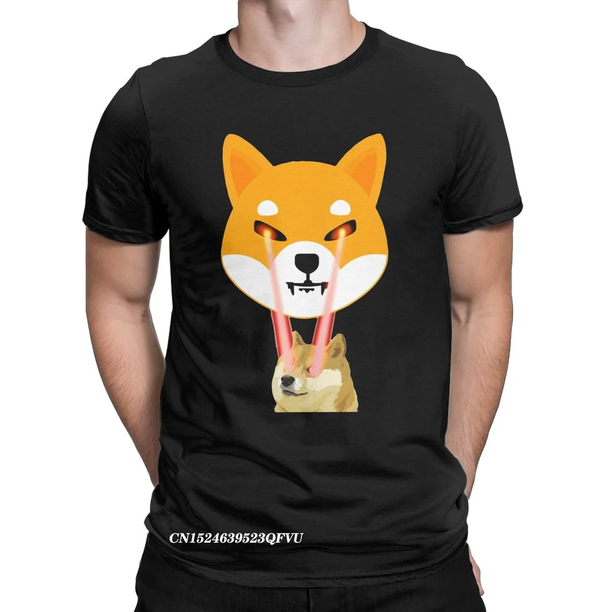 

Funny Shiba Inu The Doge Killer T-Shirts Men Crew Neck Premium Cotton Tshirt Harajuku Tee Shirt Printed Tops