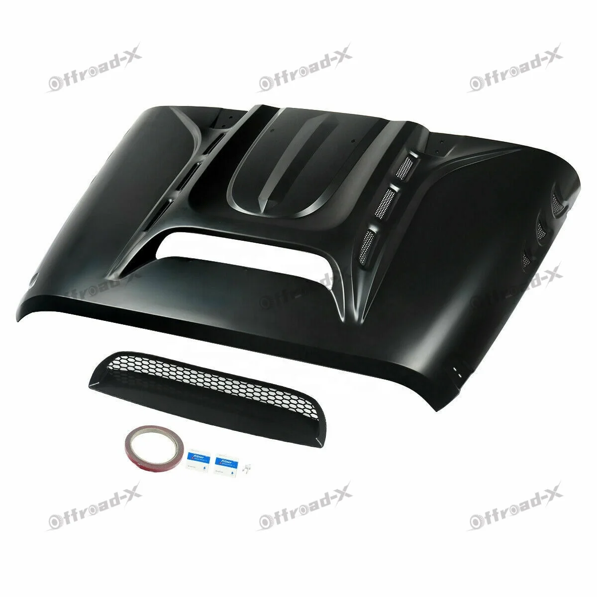 Стальная Вытяжка с вентиляционными отверстиями для 2018-2021 Jeep Wrangler JL Gladiator JT