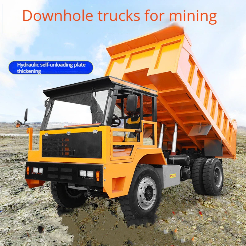 Mining Dump Truck Wheel Type Transporter Safety Certificate Underground Transport KA Special Construction  Machine