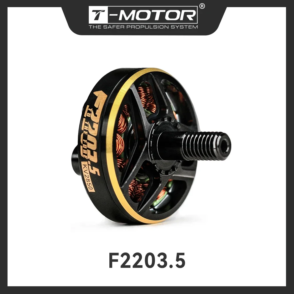 T-MOTOR F2203.5 Fpv Racing Drone Motor 3-6S KV1500/KV2850/KV3550 Бесщеточный двигатель для FPV версии фристайла