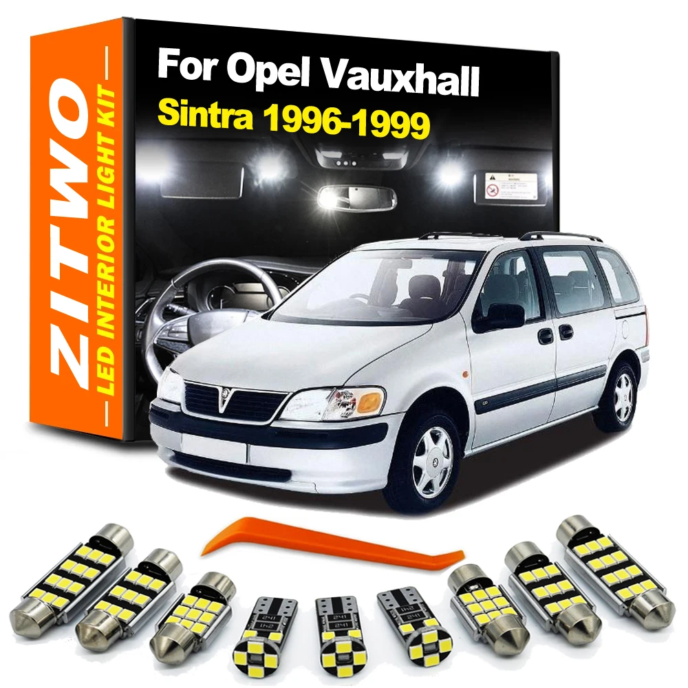 

16 шт., светодиодные лампы для салона Opel Vauxhall Sintra 1996 1997 1998 1999