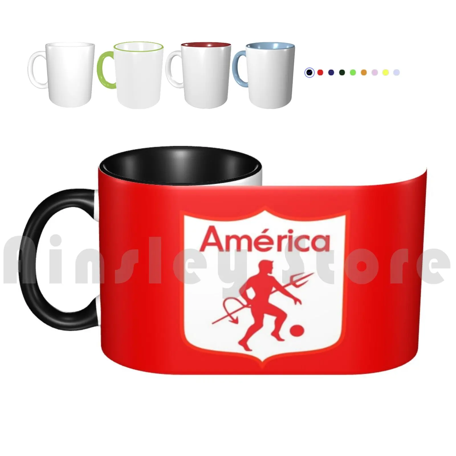 

America De Cali Campeòn Del Campeonato Colombiano 2019!!!!!! Mugs Coffee Cups América De Cali La