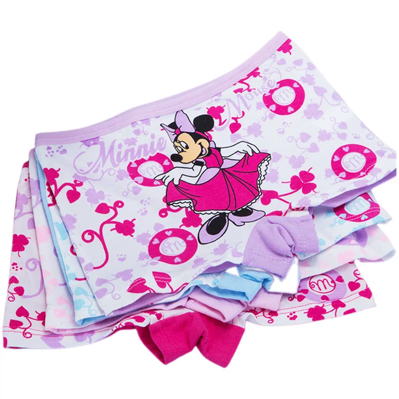 

Girls Colorful Boxers Underwear Cute Girl Anime Printing Panties Kids Panties Soft Underpants Florals Cotton Boxers Size 3-10T