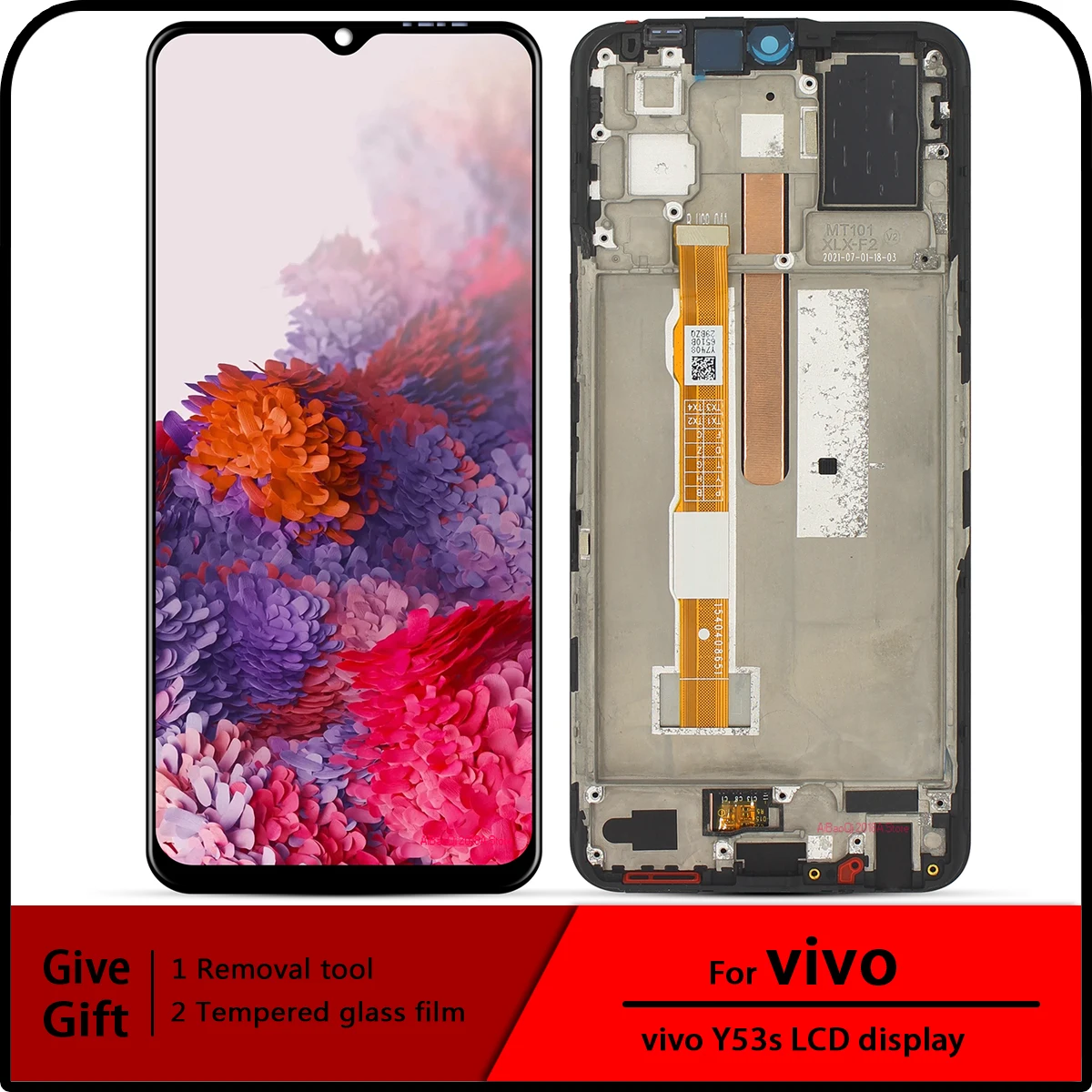 ДЛЯ Vivo Y53s lcd V2111A V2058 Y53s 4G 5G LCD дисплей кодирующий преобразователь сенсорного экрана в сборе запасные части + Инструменты ДЛЯ Vivo Y53s lcd V2111A V2058 Y53s 4G 5G LCD дисплей кодирующий преобразователь сенсорного экрана в сборе запасные части + Инструменты