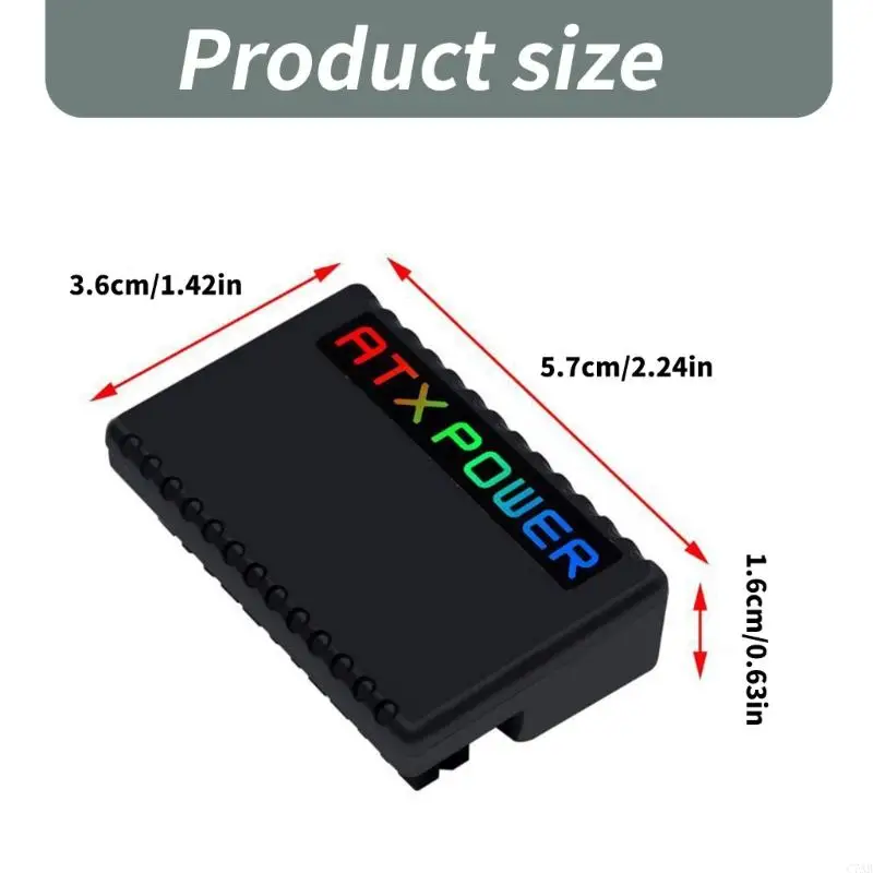 Переходник подключения питания C7AB 24Pin 90Degree легкий устанавливается с освещением