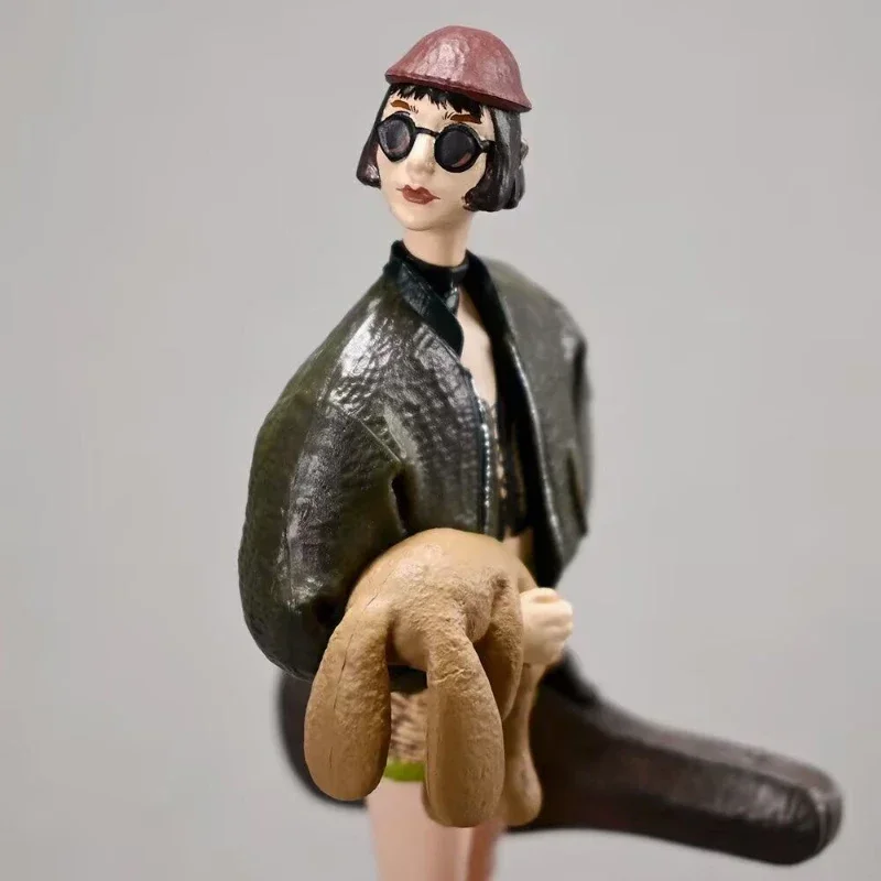 14 см аниме профессиональная фигурка Леона и Матильда статуя Декор ПВХ модель