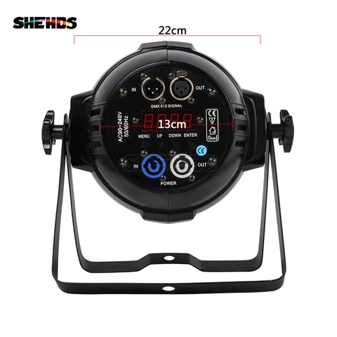 SHEHDS LED Par COB 200 Вт RGBW+UV 6in1 Свет