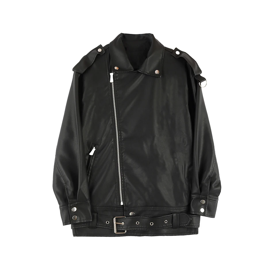 

NIGO Locomotive Zipper Leather Jacket #nigo7558