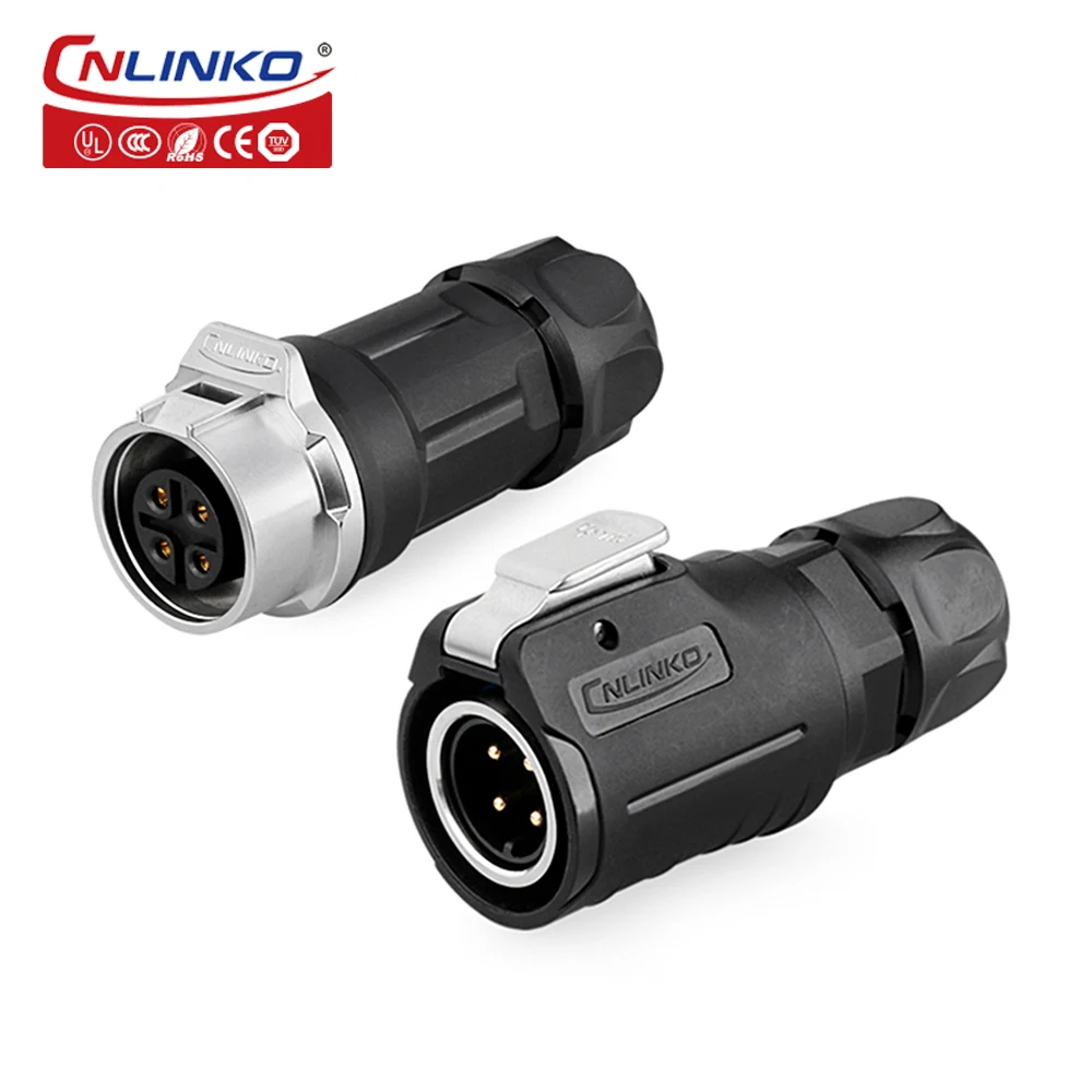 

Cnlinko PBT Plastic M16 Waterproof Aviation Connector Electrical Wire Power Plug Butt Type Circulart Connector 2/3/4/5/7/8/9 Pin