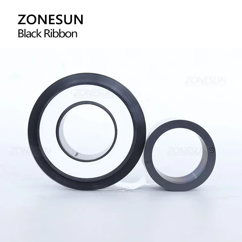 Термолента ZONESUN для датировщика ZS-DC24A, 200 м, 1 комплект, черная (art.: 3920d84c2fdec) - 3920d84c2fdec