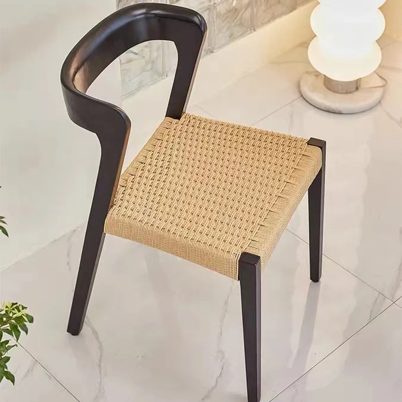 Эргономичные удобные деревянные обеденные стулья для балкона или свадьбы