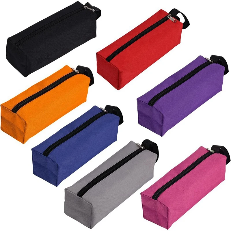 

7Pcs Waterproof Tool Bag, 25 X 8.5 X 7 Cm Zipper Tool Bag Organizer Cloth Tool Bag Tool Bag Durable