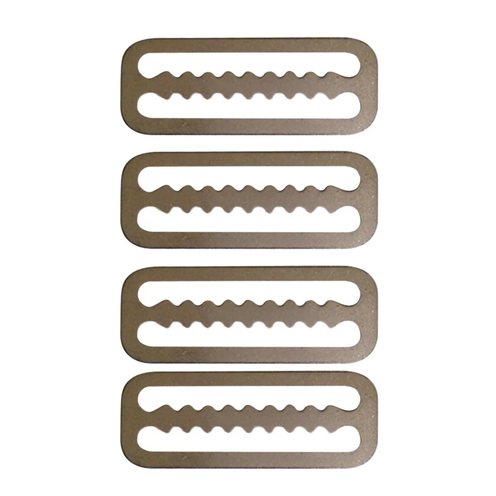 

Weight Stopper Diving Buckles 316 Stainless Steel 4Pieces About 52g Applicable Scene Diving Diving Keeper Durable
