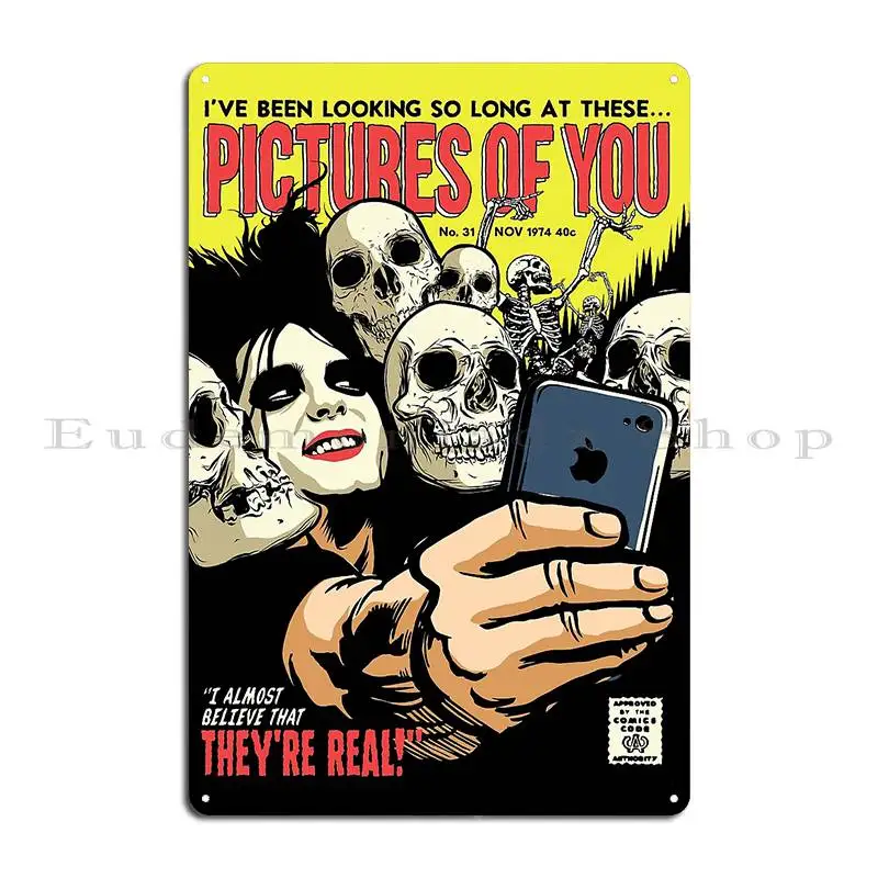 Металлический плакат для дома