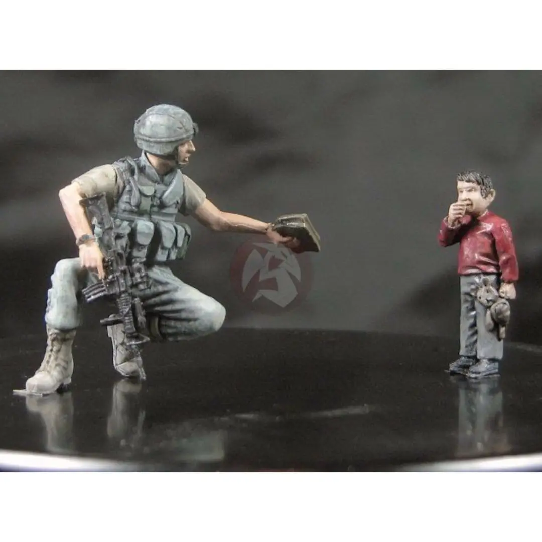 

1/35 фигурка модели из смолы GK, несобранный и Неокрашенный комплект