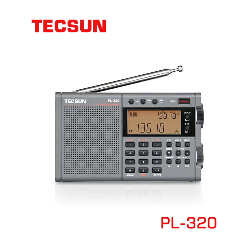 Фото Tecsun PL330 PL380 PL320 PL398 PL310 PL368 Цифровой коротковолновый радиоприемник DSP Портативный приемник AM FM SW из России Склад №2