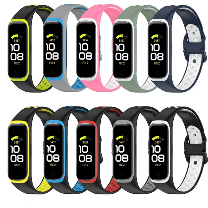 

Silicone Watch Band Replacement Wrist Strap For Samsung Galaxy Fit2 SM-R220 Bracelet For Samsung Galaxy Fit 2 Accessories