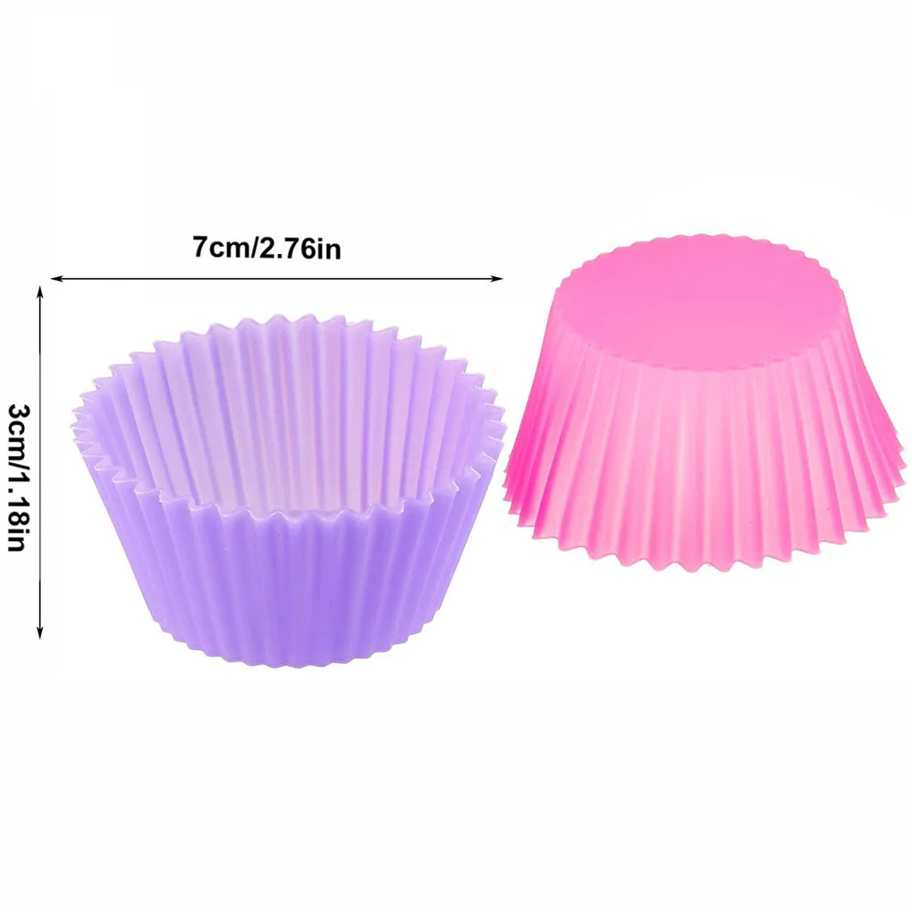 

17 шт./компл., силиконовая форма для торта, круглая форма для кекса, формы для выпечки, кухонная жаропрочная посуда для готовки, сделай сам, инс...