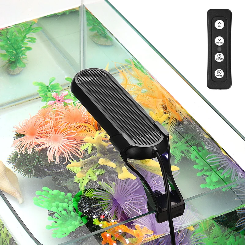 

USB Mini Aquarium LED Light Clip on Fish Tank Lighting Small Grass Tank Landscaping 14 Colors for Aquarium Fish Tanks acuario
