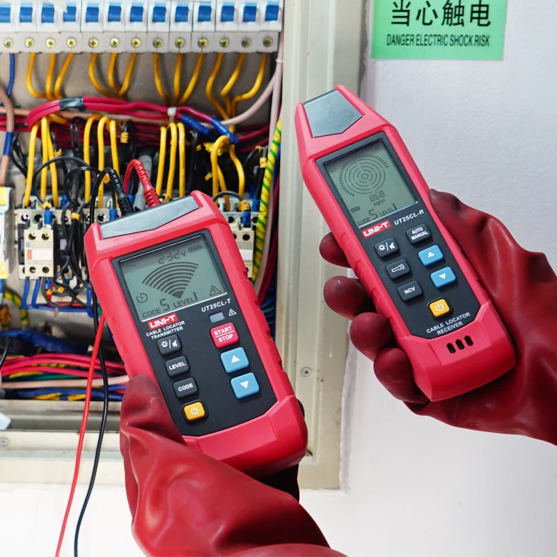 Ручной детектор кабеля UNI-T UT25CL Встроенный/потайной/открытый/Скрытый
