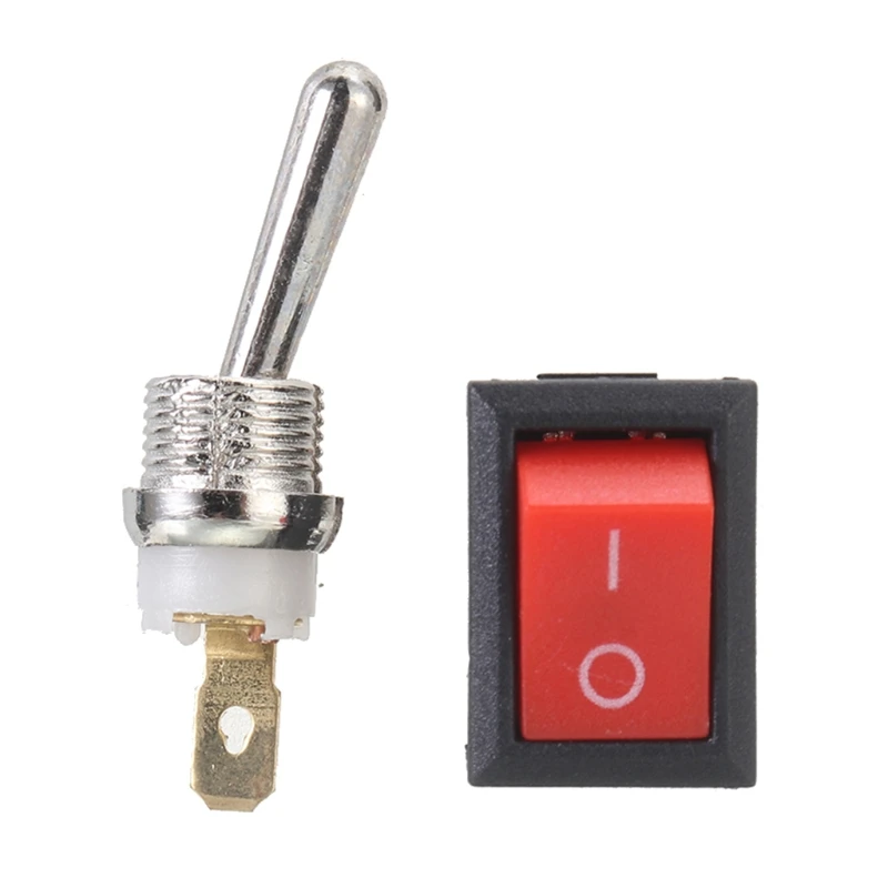 

Waterproof Toggle Switch Box Toggle Switch Panel Mount Momentary Toggle Switch Chain Saw Toggle Switch Flameout Turn off M4YD