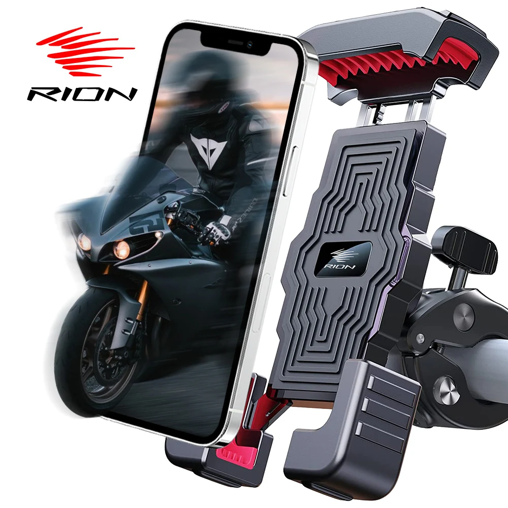 

Велосипедный держатель для телефона RION, велосипедная подставка для мобильного телефона, мотоциклетный кронштейн для смартфона GPS, MTB, крепл...