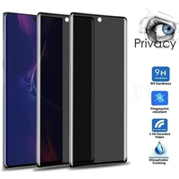 3d curved anti spy tempered glass for samsung note 20 s22 s21 ultra s9 plus a50 a71 a52s a72 aprivacy full screen protector film