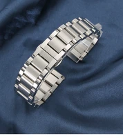 watch bracelet three beads stainless steel strap for water ghost series 18mm 16mm universal flat watch strap