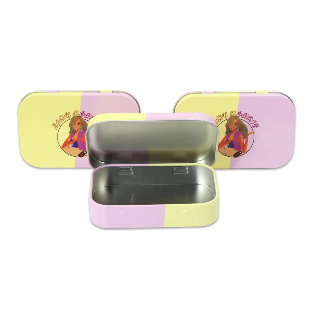 

Small Tobacco Storage Box Tinplate Waterproof Portable Cigarette Case Smoking Accessories