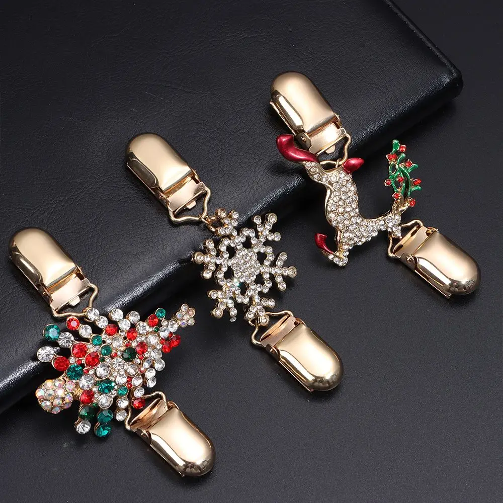 

Charm Gift Bird Pattern Christmas Tree Penguin Pattern Sweater Blouse Pin Duck Clip Clasps Shawl Brooch Cardigan Clip