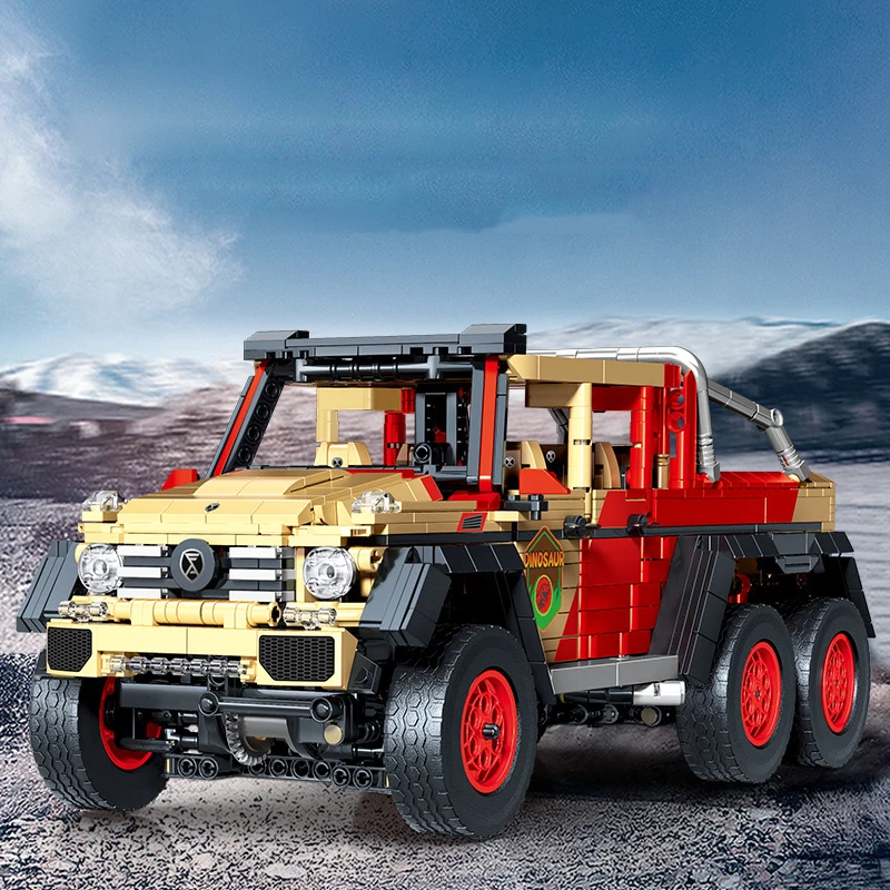 Автомобиль-конструктор Benz G63 AMG 6x6 2,4 ГГц, Радиоуправляемый, масштаб 1:14 (art.: 3920be19b41eb) - 3920be19b41eb