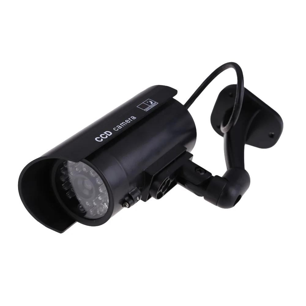 

Outdoor Indoor Fake Surveillance Security Dummy Camera Night CAM LED Light
