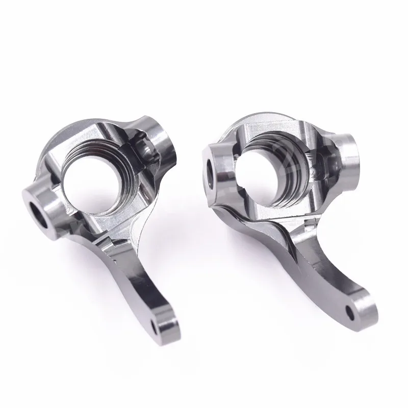 

2Pcs Hobao RC Car Aluminum aAlloy OP Front Steering Hub Carrier(L/R) 89505 CNC For 1/8 Scale Models RC 8SC Remote Control Car
