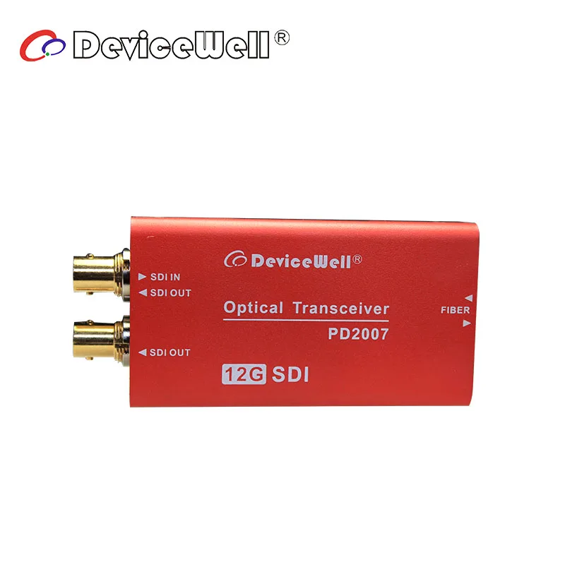 

Волоконно-оптический видеоконвертер Devicewell PD2007 12G SDI