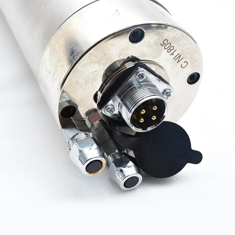 Высокоскоростной электродвигатель вращающегося шпинделя с водяным охлаждением