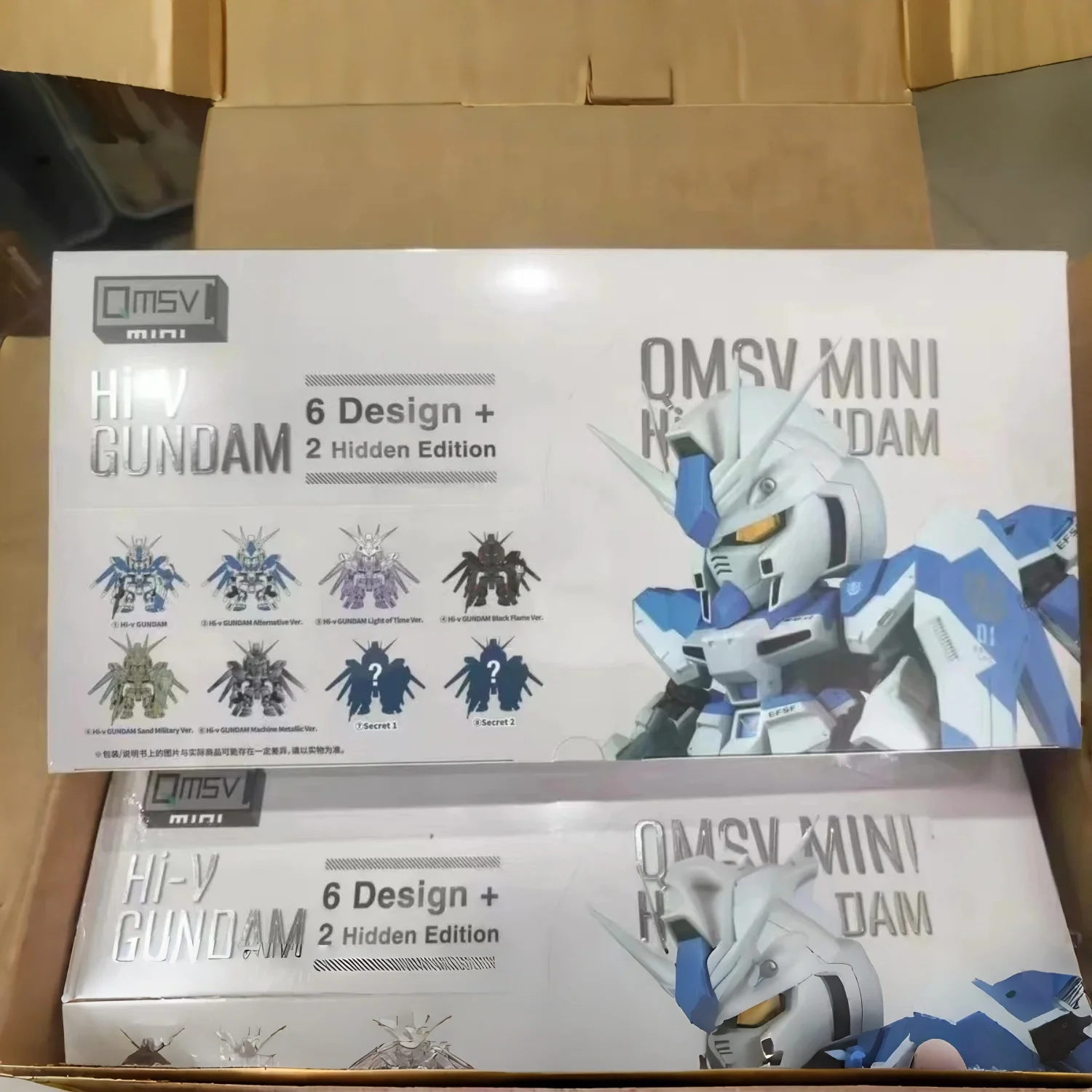 Фото Новая коллекционная мини-фигурка Bandai Namco Hi V Gundam QMSV в слепой коробке, аниме-игрушка, украшение для хобби, коллекционная вещь, подарок, в наличии №2