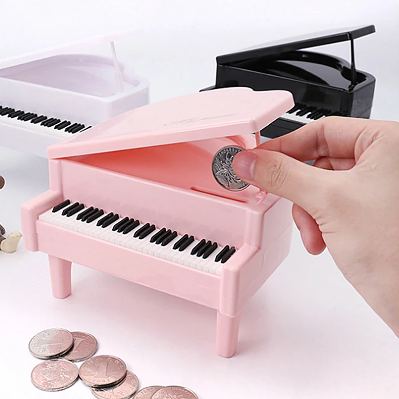

Копилка в форме пианино, креативная копилка для сохранения денег, монет, денег, гостиной, настольные украшения, подарок на день рождения для детей